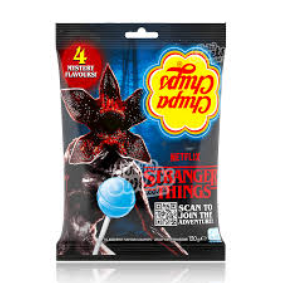 CHUPA CHUPS 4 MYSTERY FLAV LOLLIPOP 120G 10ASS